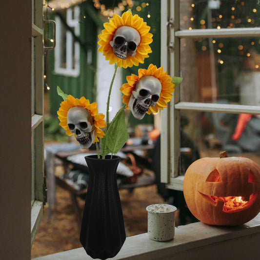 Skull sunflower