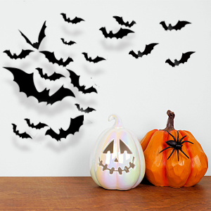 Bats and Spiders Wall Sticker